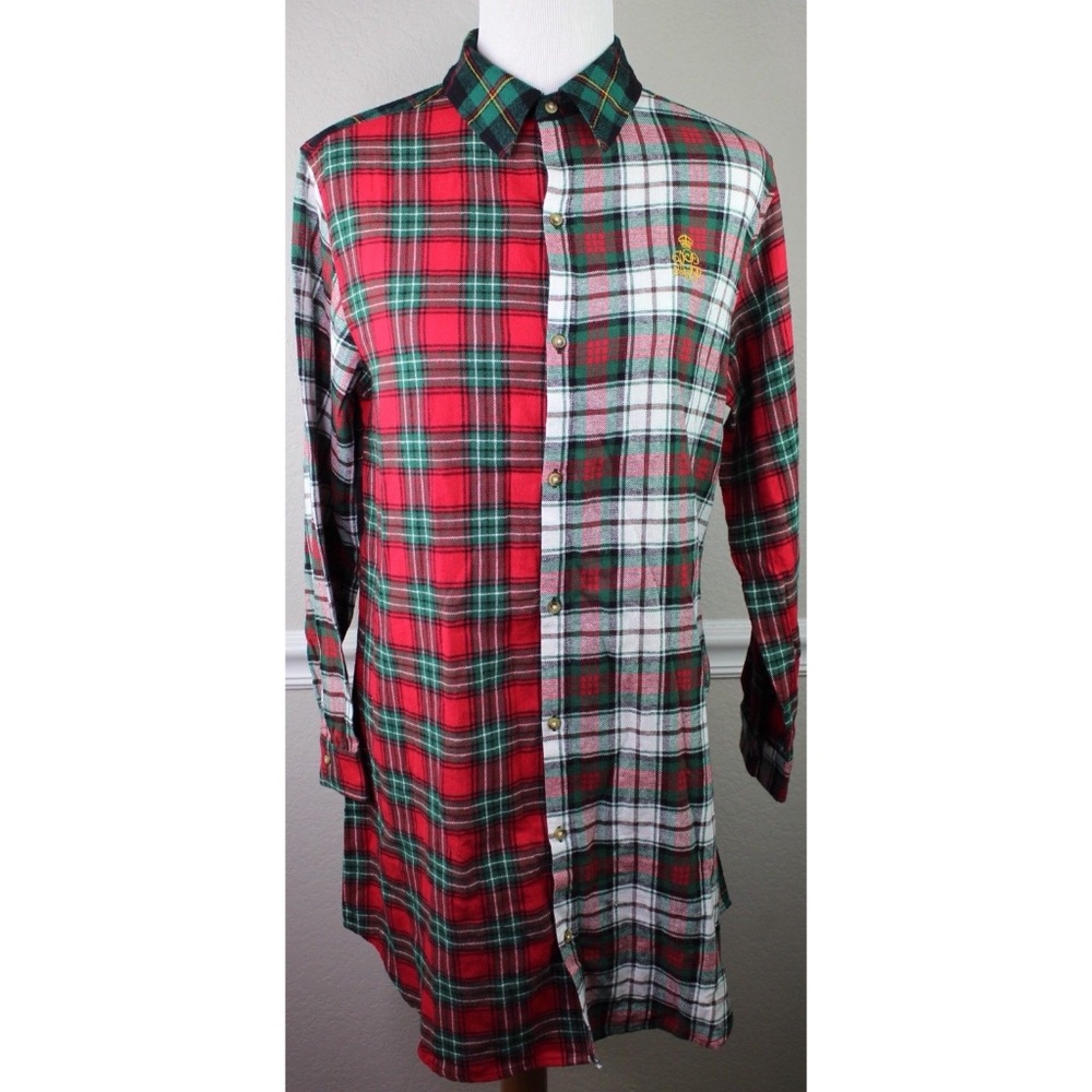 Lauren Ralph Lauren Women's Flannel Sleep Shirt
